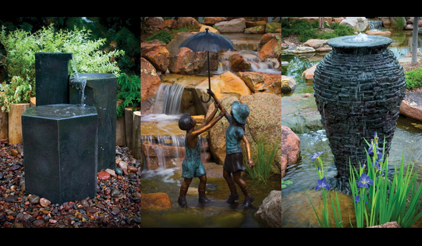 fountains
